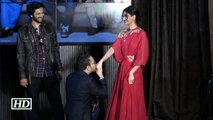 Singer Mika Singh goes down on his knees for Diana Penty
