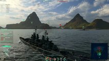World Of Warships Tier 9 Cruiser Gameplay - Baltimore!