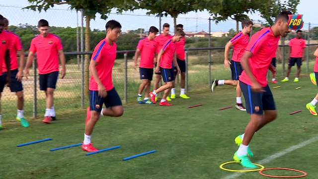 FCB Masía: Media Day del Barça B en Peralada [ESP]