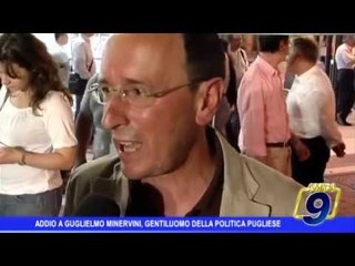 Addio a Guglielmo Minervini, gentiluomo della politica pugliese
