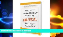 EBOOK ONLINE Project Management for the Unofficial Project Manager: A FranklinCovey Title READ PDF