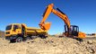 RC ADVENTURES - 1-12 Scale Earth Digger 4200XL Excavator & 1-14 8x8 Armageddon Dump Truck