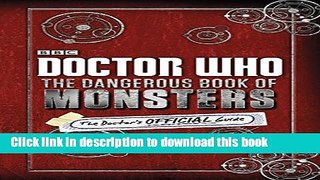 [PDF] Doctor Who: The Dangerous Book of Monsters Online Book