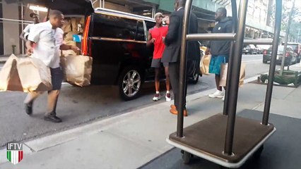 Paul Pogba tells a fan he is staying at Juventus next year