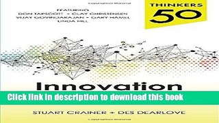 Read Books Thinkers 50 Innovation: Breakthrough Thinking to Take Your Business to the Next Level