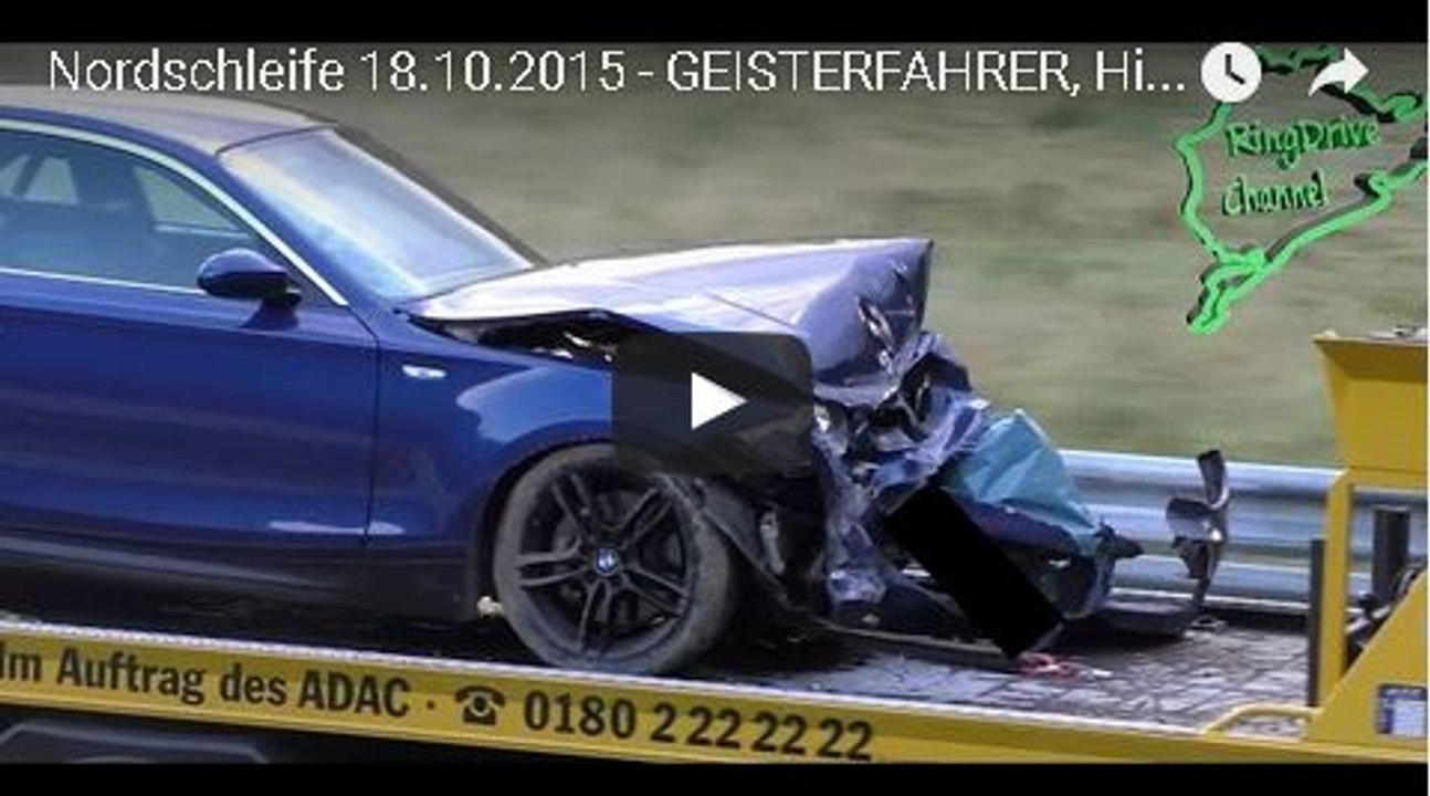 Nordschleife 18.10.2015 - GEISTERFAHRER, Highlights, Drifts & Action - Touristenfahrten Nürburgring