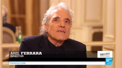 Cult director Abel Ferrara says "films have a language of their own"