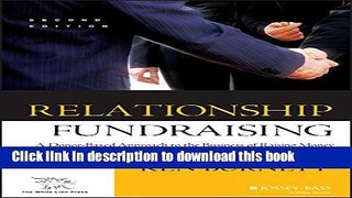 Books Relationship Fundraising: A Donor-Based Approach to the Business of Raising Money Full Online