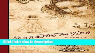 Ebook Leonardo da Vinci Notebook: Drawings and Sketches (cuaderno / portable / gift) (Signature