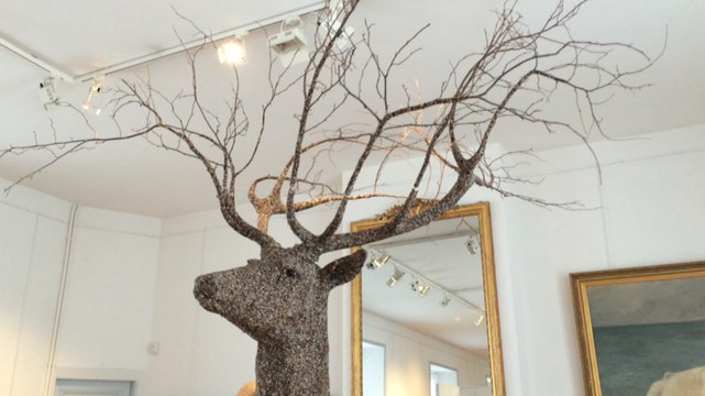 L'exposition Autour du cerf au musée du château de Flers
