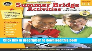 Ebook Summer Bridge ActivitiesÂ®, Grades 3 - 4 Full Online