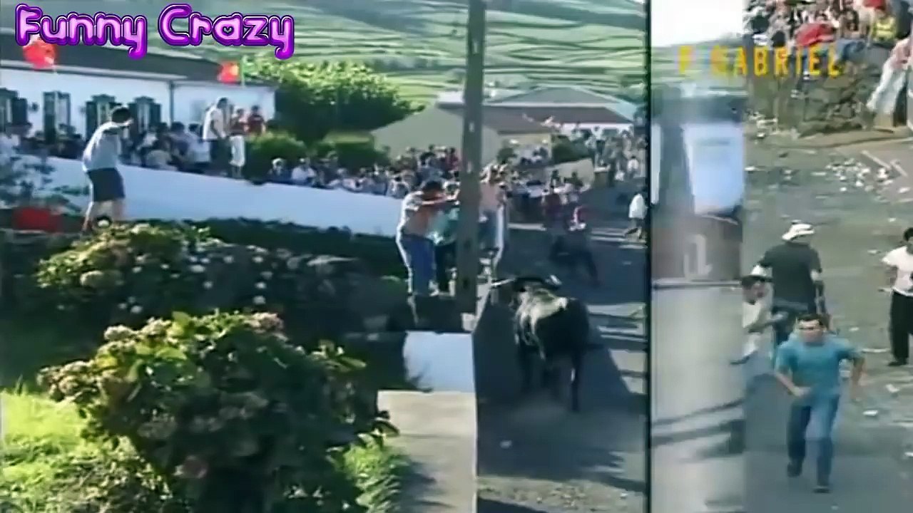 Most Awesome BullFighting festival in Portugal - Best Funny Video Try Not to Laugh Crazy Bull Fails