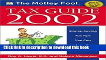 Books The Motley Fool Tax Guide: Money Saving Tax Tips You Can Actually Understand Full Online