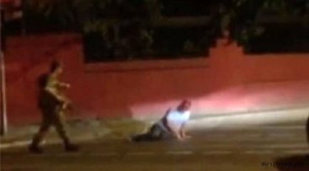 Darbeci Yüzbaşı'nın Vurulma Anı Kamerada