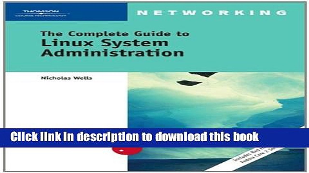 Download  The Complete Guide to Linux System Administration (Networking)  Free Books