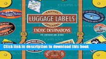 Ebook Exotic Destinations Luggage Labels: Travel Stickers Free Online