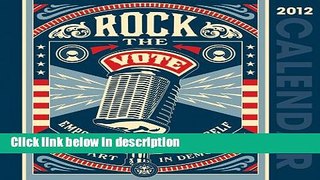 Ebook Rock the Vote: Two Decades of Poster Art - 2012 Wall Calendar Free Online