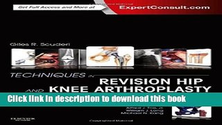Ebook Techniques in Revision Hip and Knee Arthroplasty Full Download KOMP