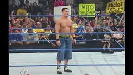 WWE John Cena and Brock Lesnar SmackDown 3 27 2003 Off Air Footage