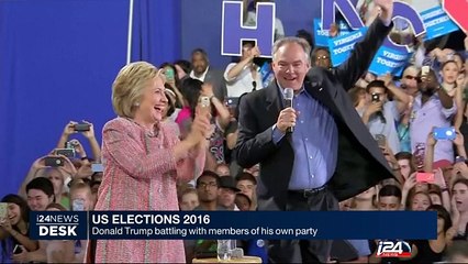 Trump battling with members of his own party