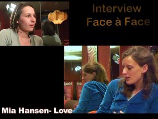 Le face à face Audrey Estrougo / Mia Hansen-Love