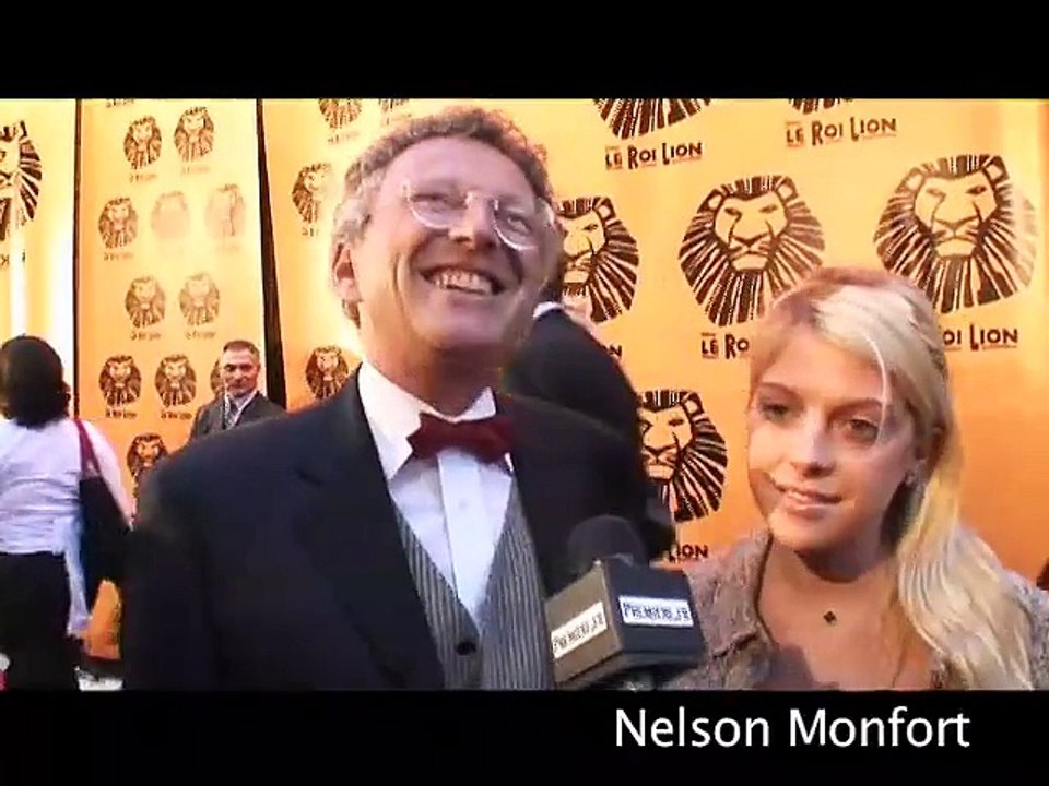 Tapis rouge - La Première du Roi Lion