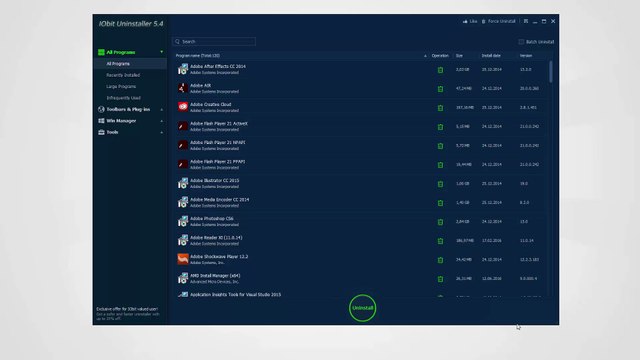 iObit uninstaller 5.4 Pro Key