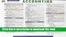 Download  Accounting - REA s Quick Access Reference Chart (Quick Access Reference Charts)  {Free
