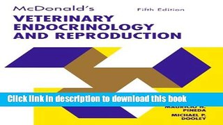 Books McDonald s Veterinary Endocrinology and Reproduction Full Online