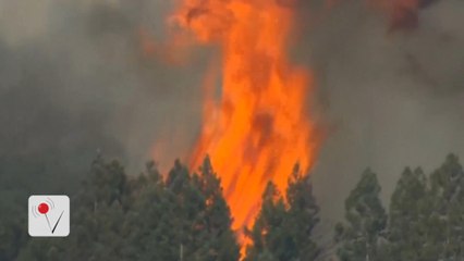 Giant California Wildfire Can be Seen From Space