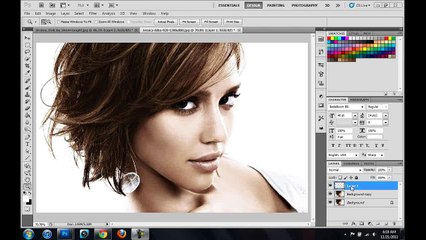 Adobe Photoshop CS6 - Doll Transformation [ Speed Art ]