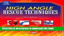 Books High Angle Rescue Techniques Free Online