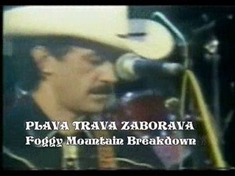 PLAVA TRAVA ZABORAVA - Foggy Mountain Breakdown (1984) Live