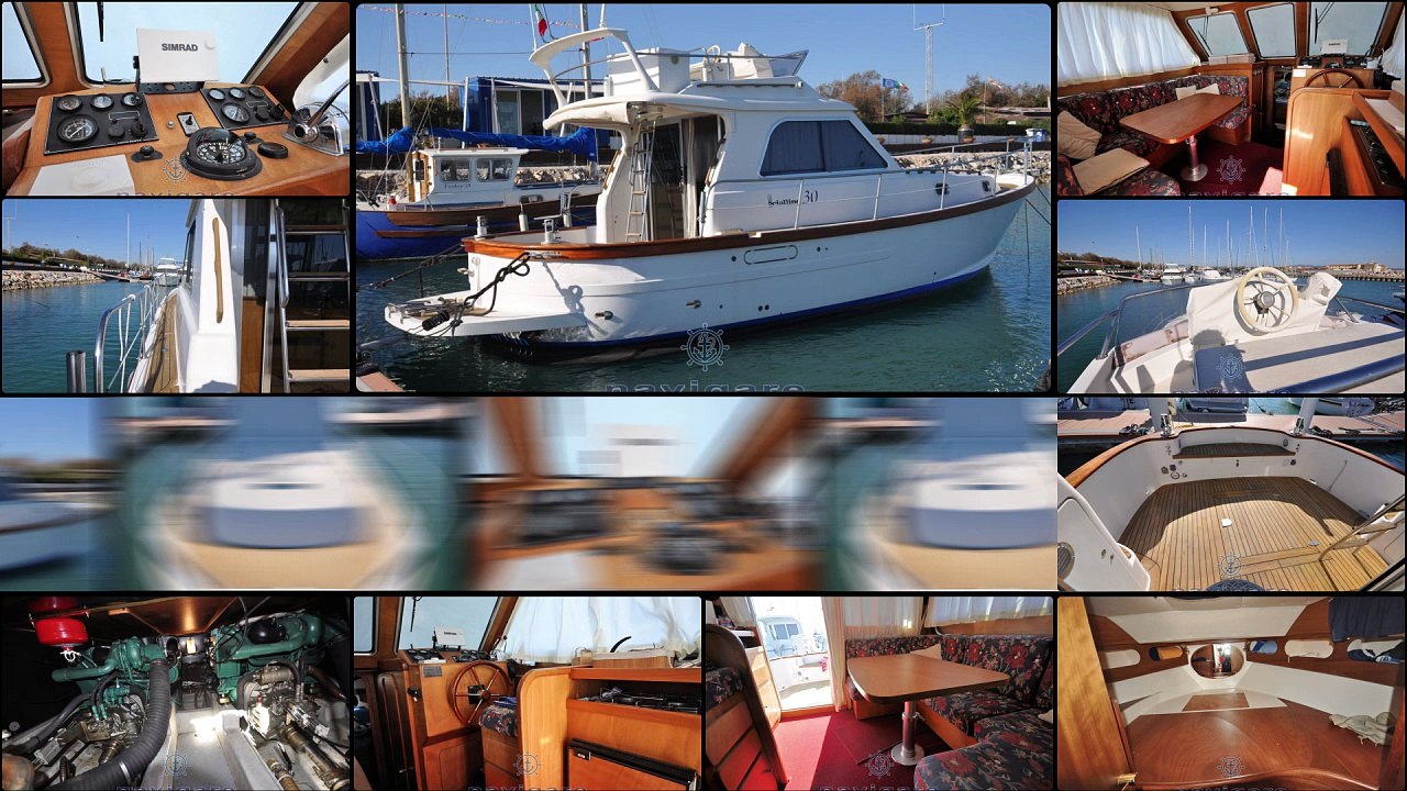 Sciallino 30 fly, barca a motore usata del 2000