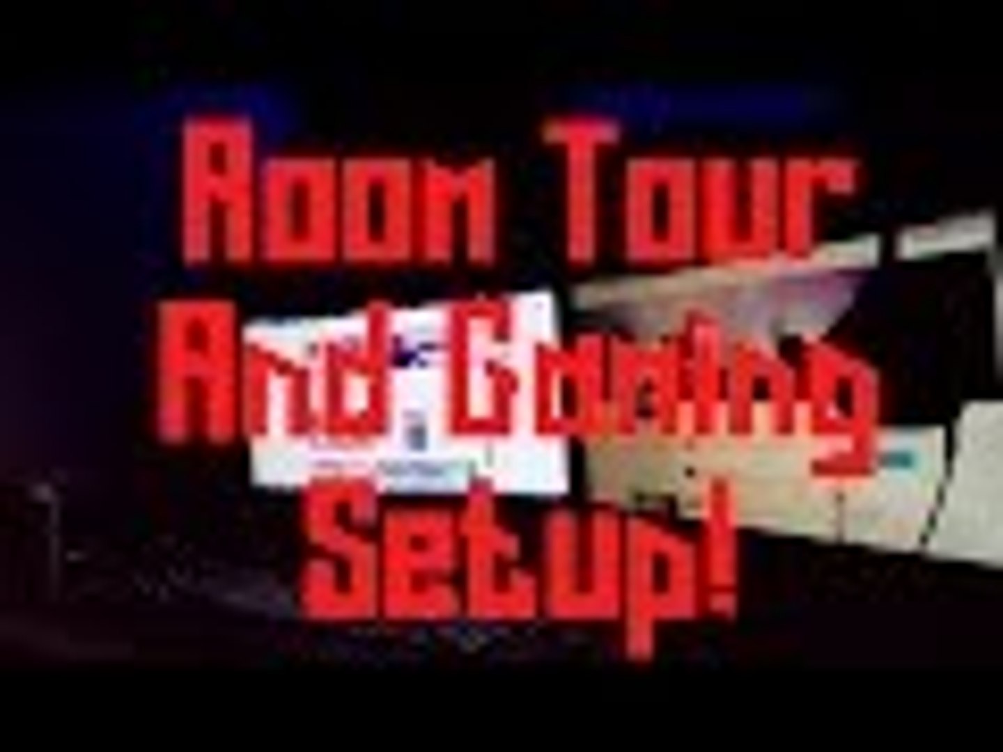 ⁣Room Tour And Gaming Setup! - New Camera Test/Audio Video!