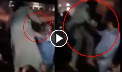 See What PMLN Party Workers Did With Their Own Female Party Member