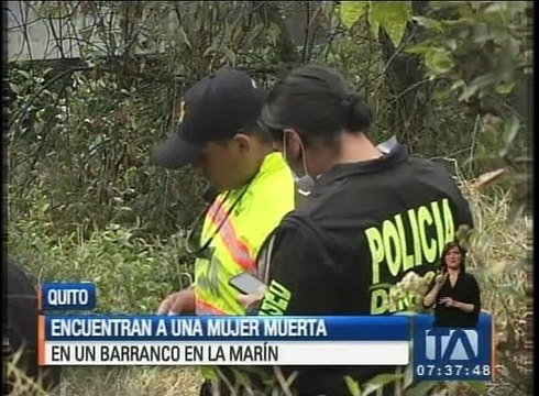 Encuentran a una mujer muerta en un barranco de La Marín