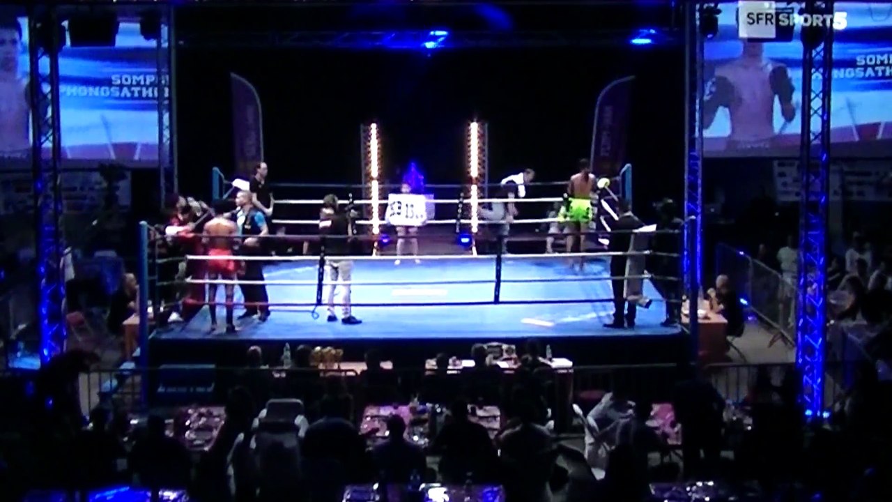 Islem HAMECH vs Sompol PHONGSATHON DES CHALLENGES 15 PERPIGNANT 21.5.2015