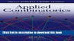 Download  Applied Combinatorics, Second Edition  Free Books