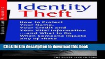 [Read PDF] Identity Theft: How to Protect Your Name, Your Credit... Ebook Online
