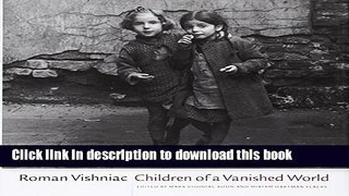 Download Children of a Vanished World PDF Free