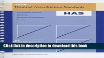 Ebook Hospital Accreditation Standards: Accreditation Policies, Standards, Elements of