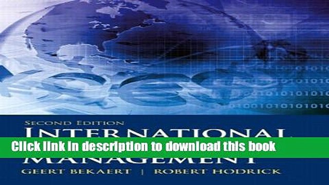 [Read PDF] International Financial Management (2nd Edition) (Prentice Hall Series in Finance)