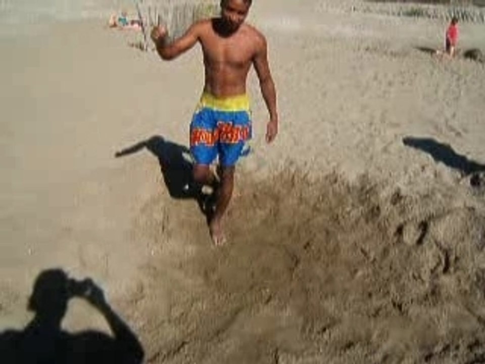 abé en mode playa lol