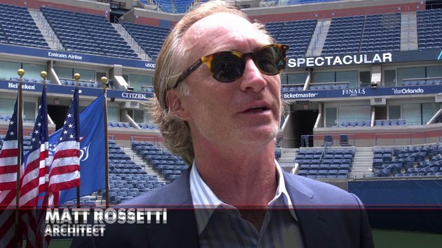USTA unveils new retractable roof at Arthur Ashe stadium