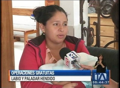 Operaciones gratuitas de labio y paladar hendido