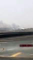 Un avion d'EMIRATES en feu à l'atterrissage...