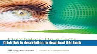 Books Ophthalmic Drug Facts Free Online