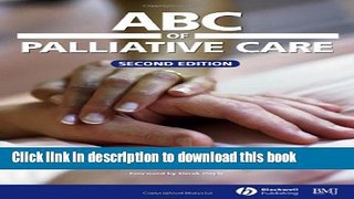 Ebook ABC of Palliative Care Full Download