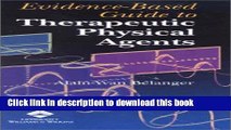 Books Evidence-Based Guide to Therapeutic Physical Agents Free Online